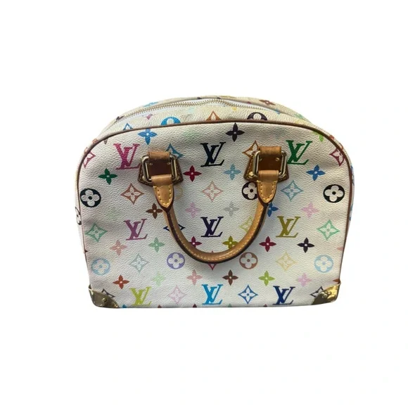 Louis Vuitton White Multicolor murakami Trouville PM - Picture 12 of 16